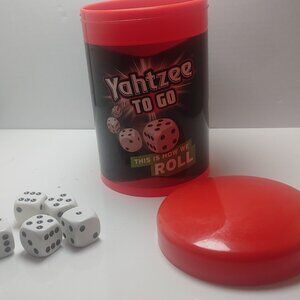 yatzhee to go with dice and instructions